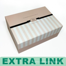 Embalaje en forma de libro de la caja de lujo del logotipo exclusivo de la fábrica del diseño exclusivo directo